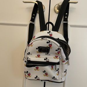 Authentic leather Mickey Mouse Disney backpack